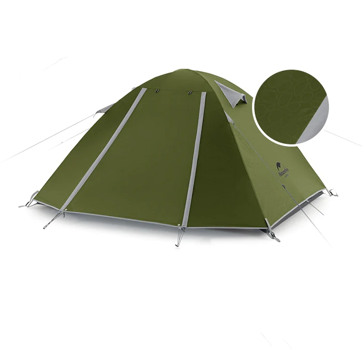 Naturehike stan P3 pre 2-3 osoby váha 2400g - tmavo zelený