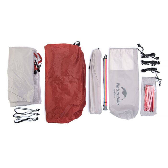 Naturehike ultraľahký stan Cloud Up1 20D 1350g - šedý