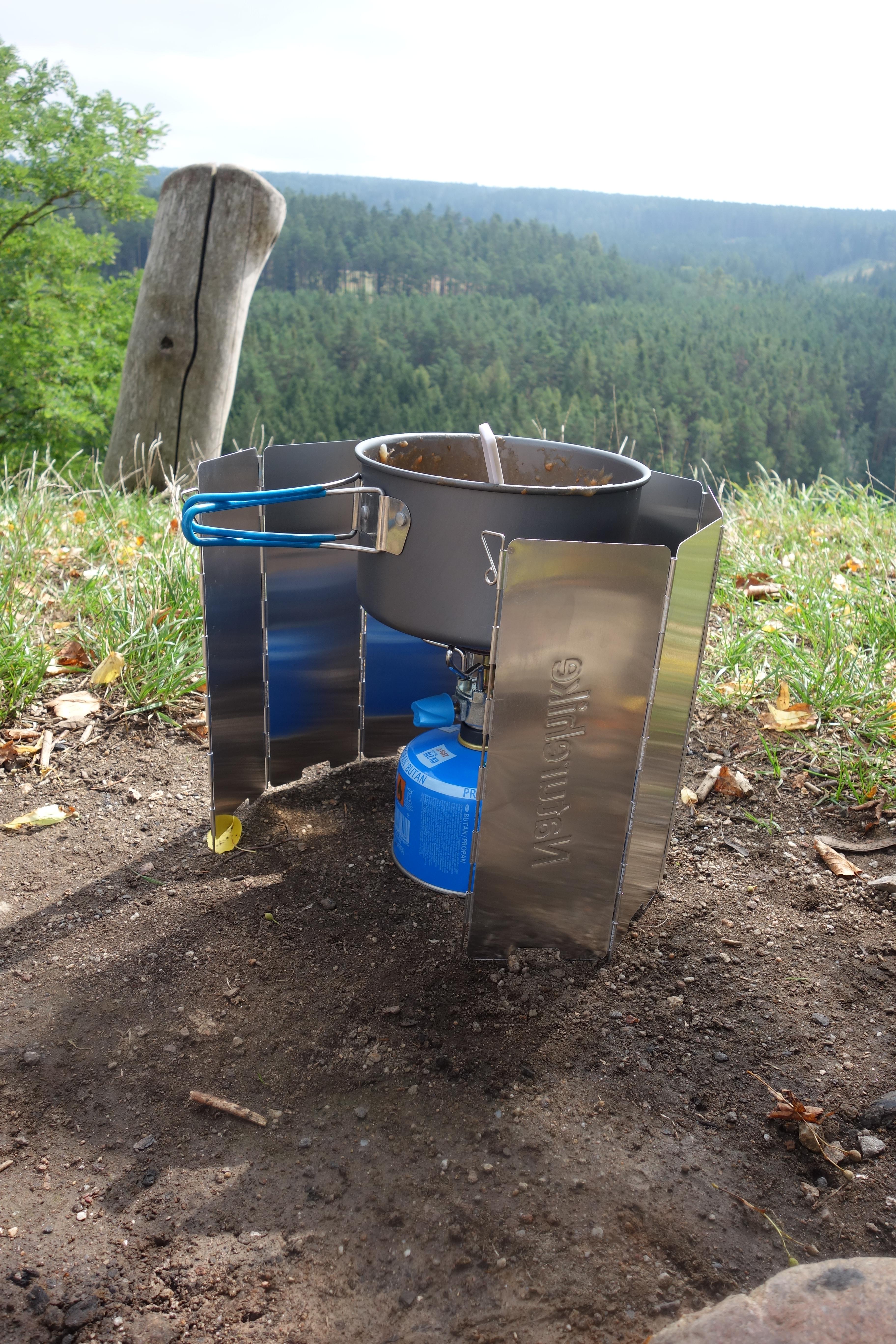 Naturehike veterná zábrana pri varení 200g - 8 stien