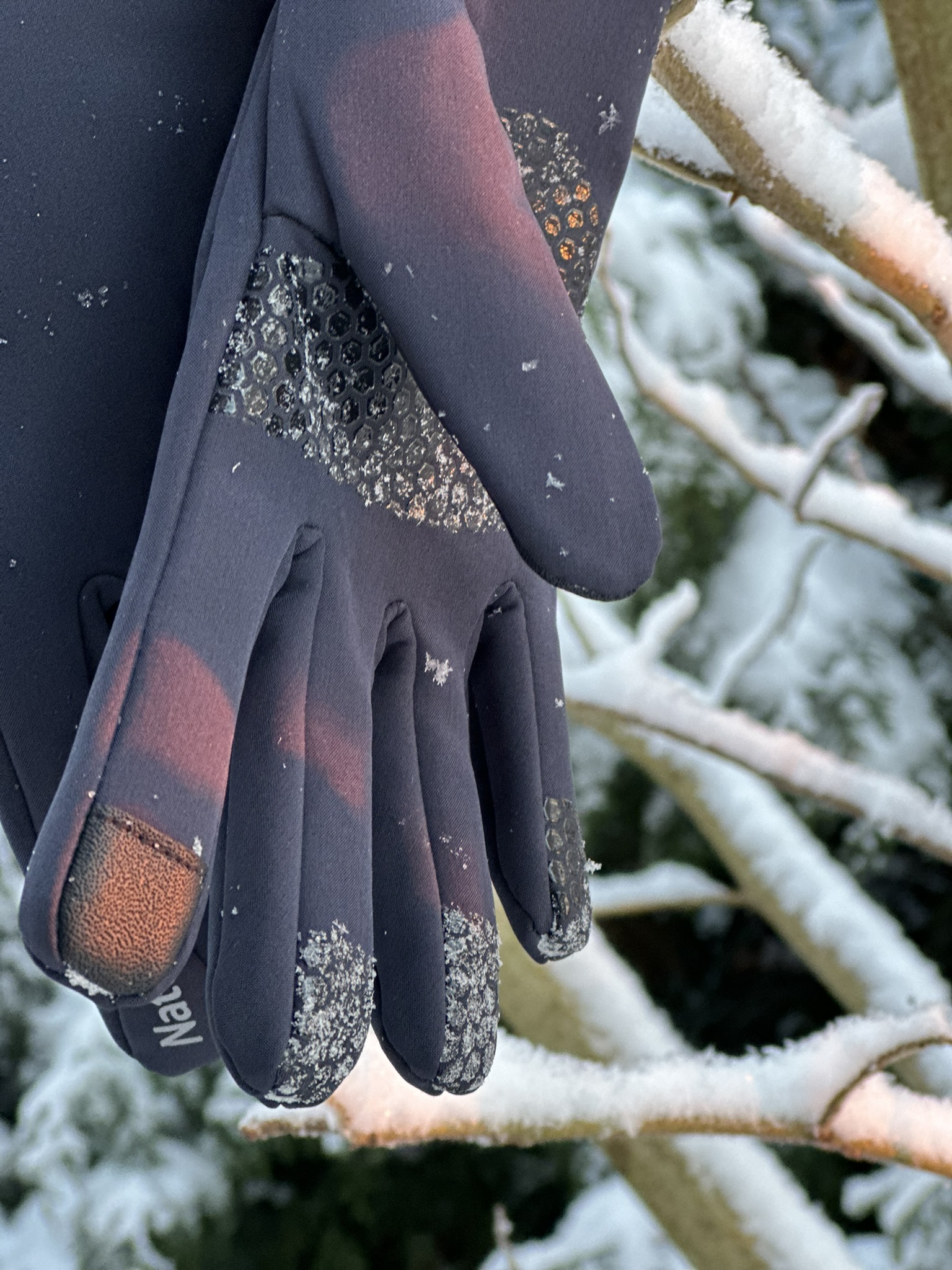 Naturehike teplé vodoodpudivé rukavice GL05 veľ. L - tmavo modré