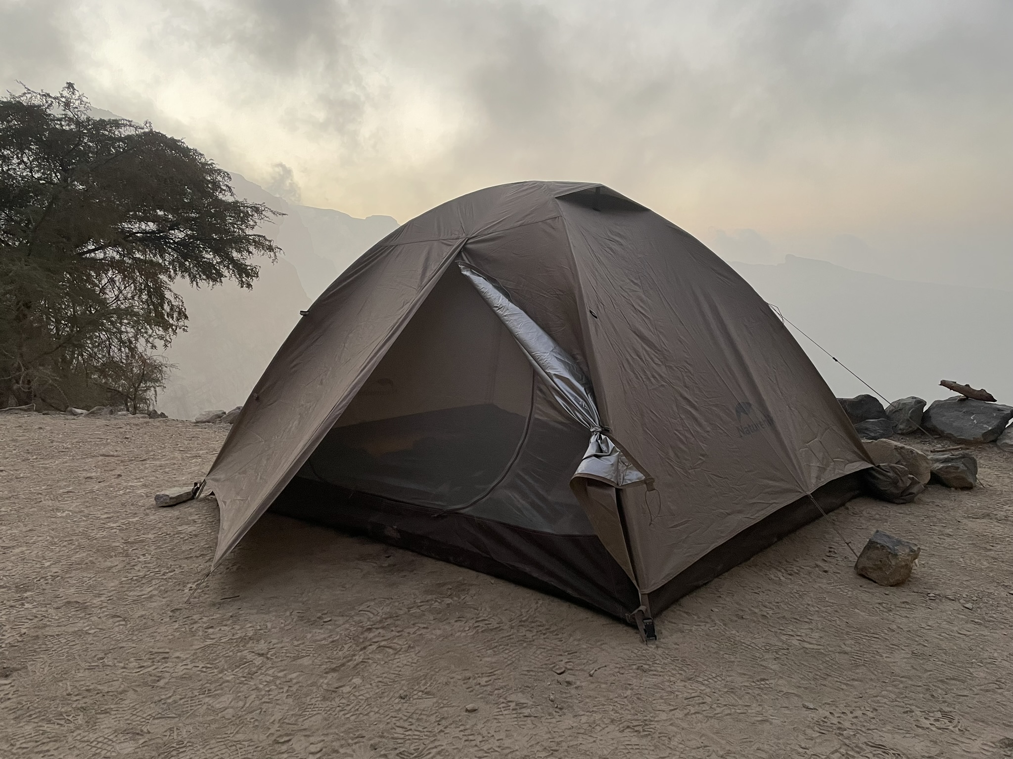 Naturehike stan Cloud River pre 2-3 osoby - 3252g - hnedý