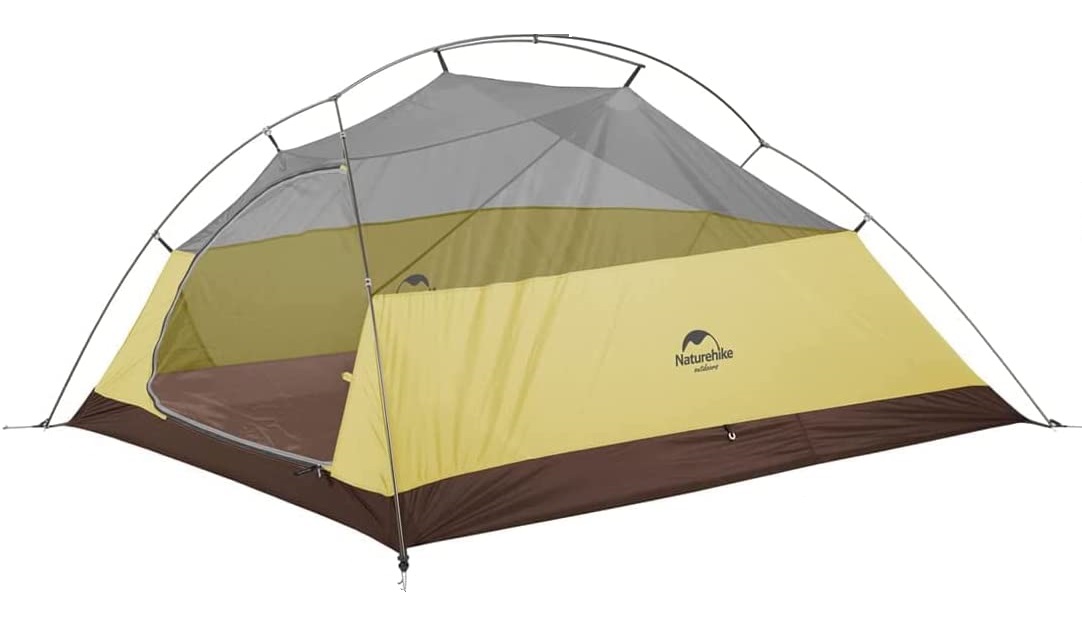 Naturehike ultraľahký stan Cloud Up3 20D 2382g - tmavo zelený