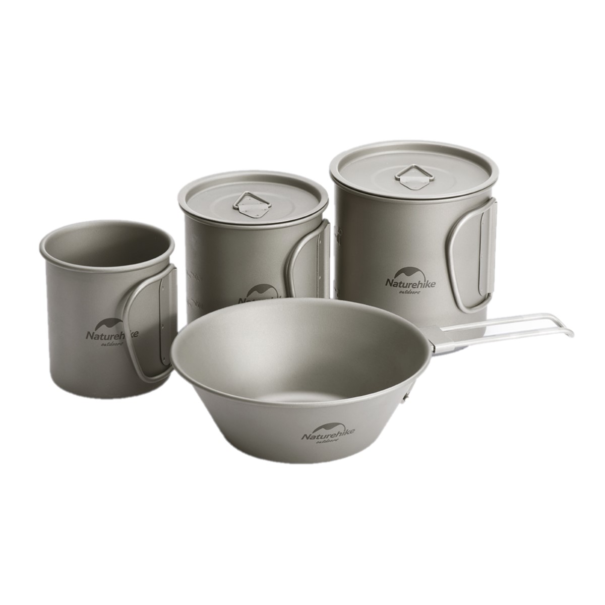 Naturehike titánový hrnček 20CJ 450ml 79g vr. pokrievky