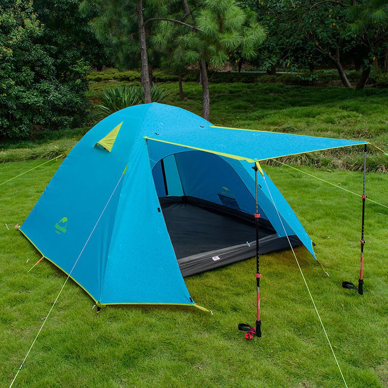 Naturehike stan P3 pre 2-3 osoby váha 2400g - modrá