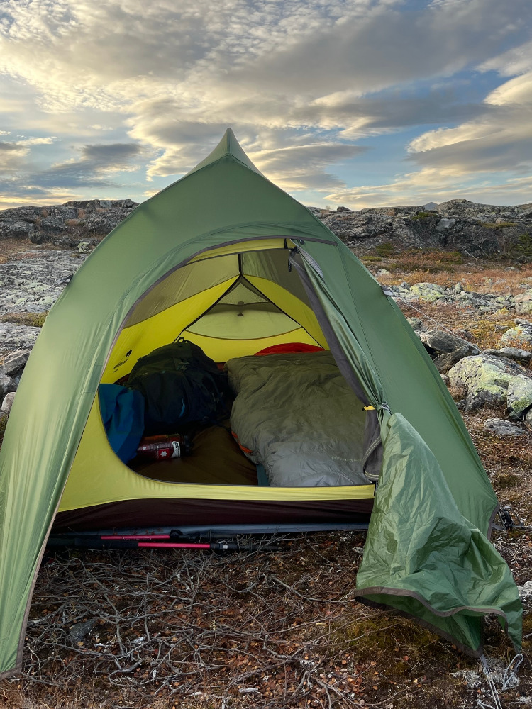 Naturehike ultraľahký stan Cloud Up2 20D 1568g - zelený