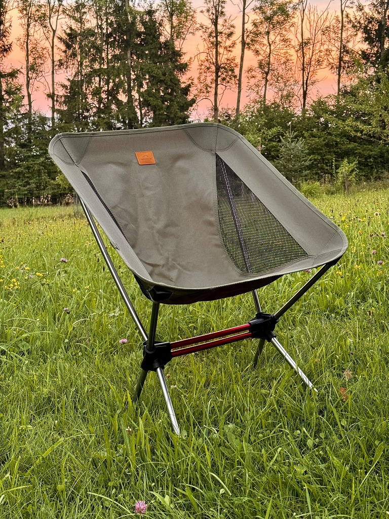 Naturehike skladacia ultraľahká stolička L01 944g - zelená