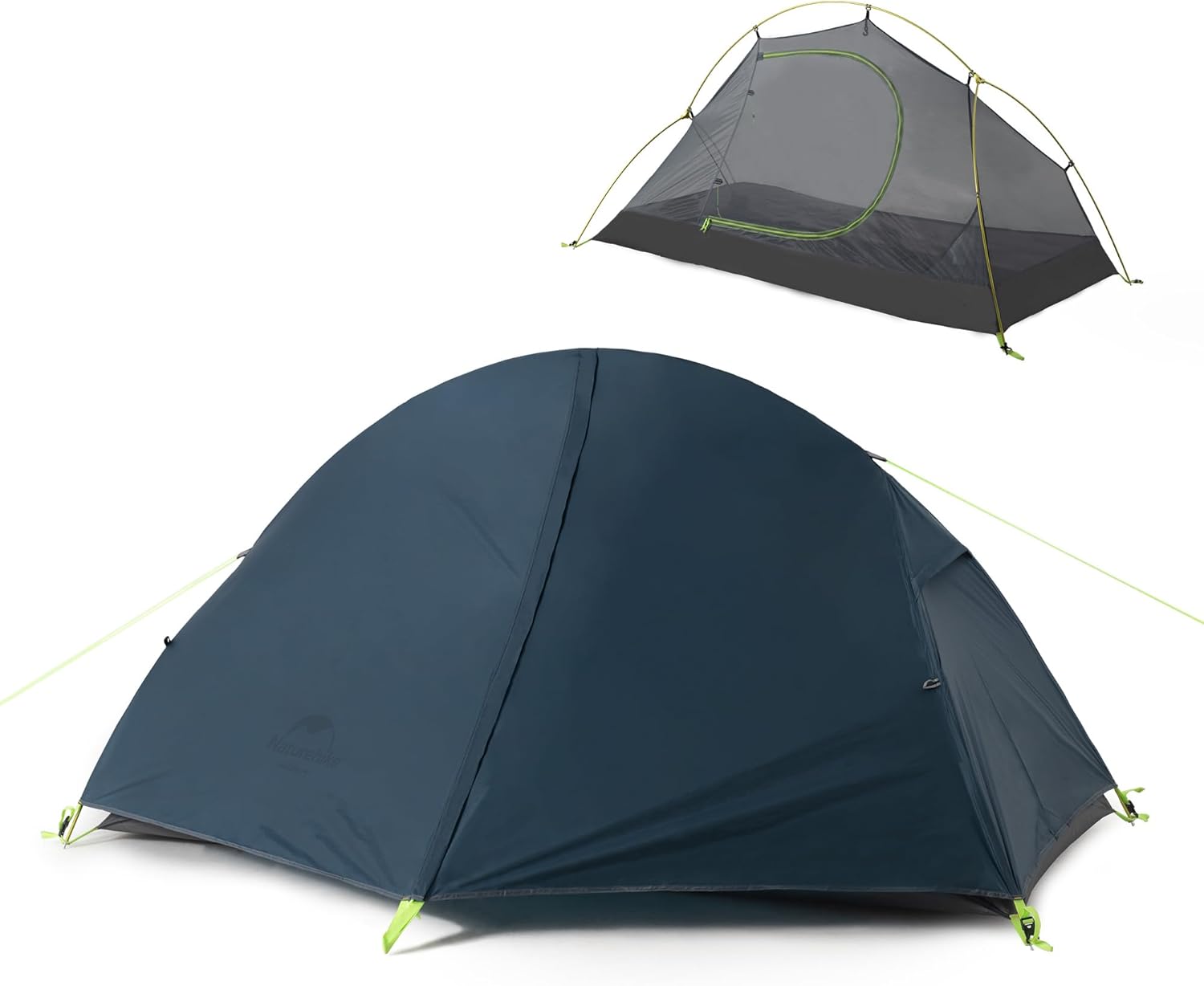 Naturehike ultraľahký cyklistický stan pre 1 os. 20D 1420g - navy