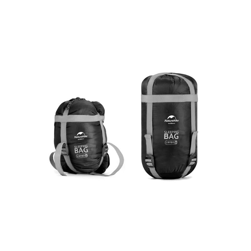 Naturehike mini ultralight LW180 spací vak 760g veľ. XL-čierny