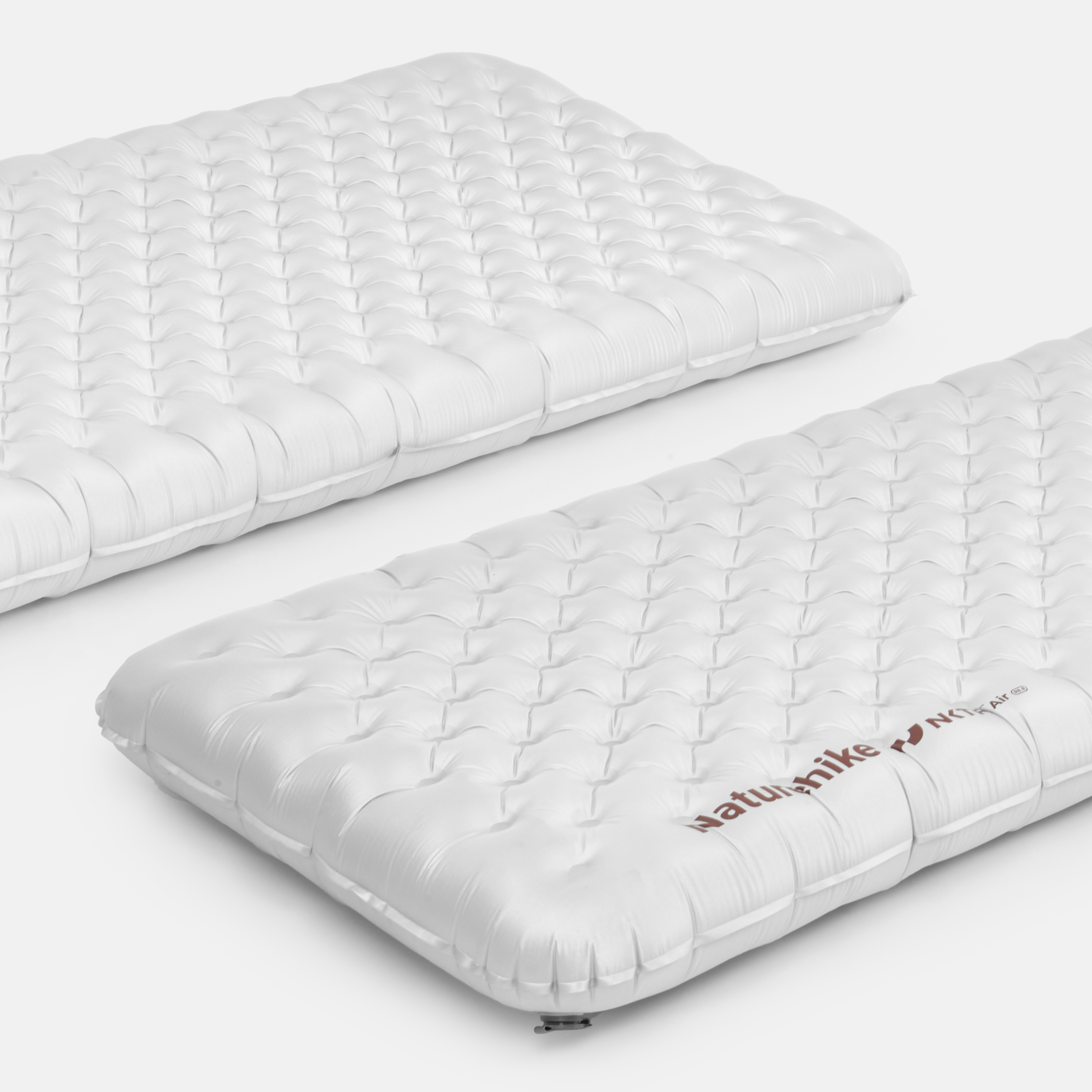 Naturehike ultraľahká nafukovacia karimatka R8.8 obdĺžnik 570g - strieborná