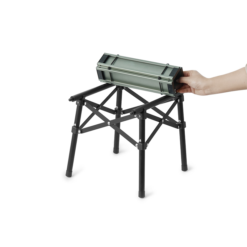 Naturehike hliníkový stolík MINI 990g - zelený