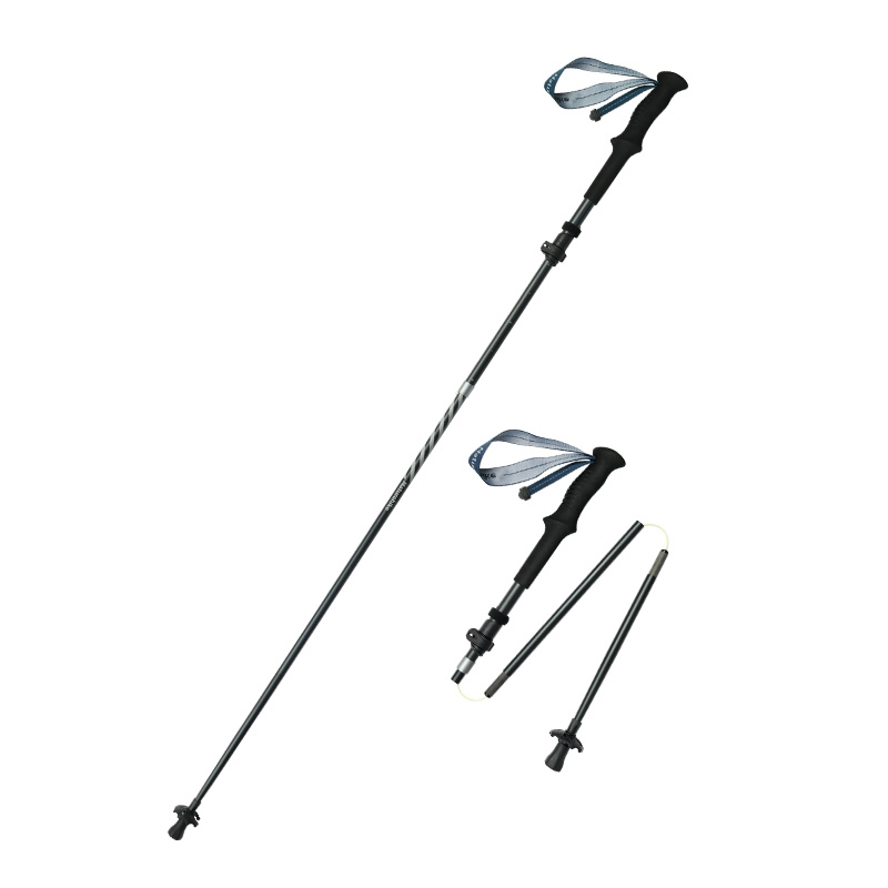 Naturehike hliníkové skladacie palice Gale pár 468g - modrá