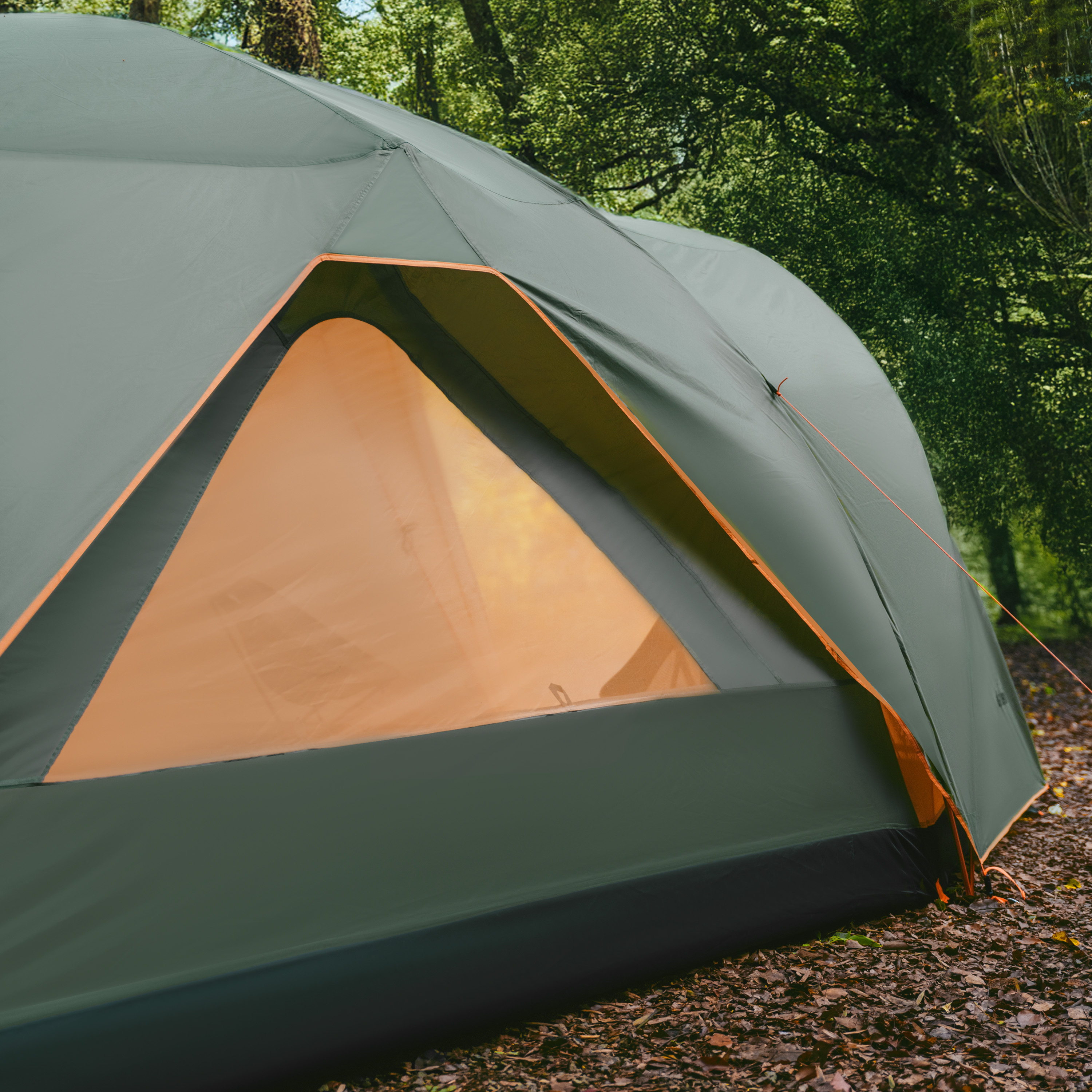 Naturehike veľký rodinný stan Kota 8,5 kg - šedozelený