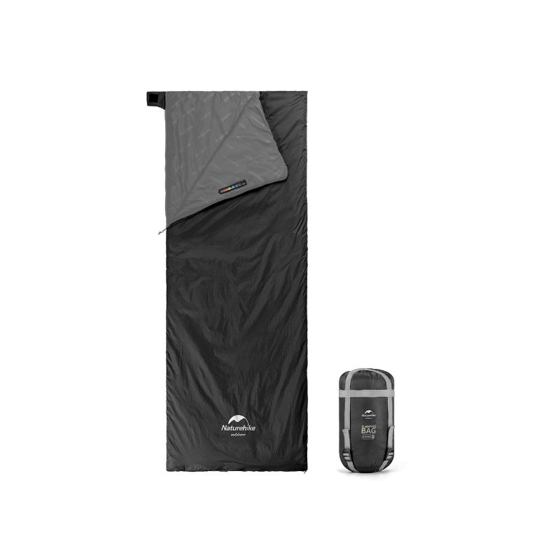 Naturehike mini ultralight LW180 spací vak 680g veľ. M čierny - pravý