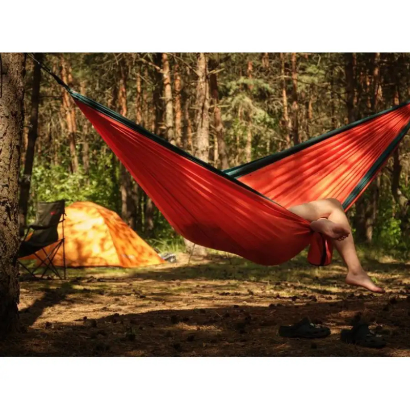 Naturehike hamaka s popruhmi na uchytenie pre 1 osobu 600g - oranžová
