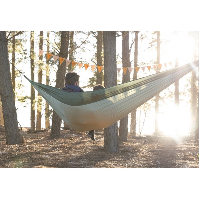 Naturehike hamaka s popruhmi na uchytenie pre 1 osobu 600g - zelená