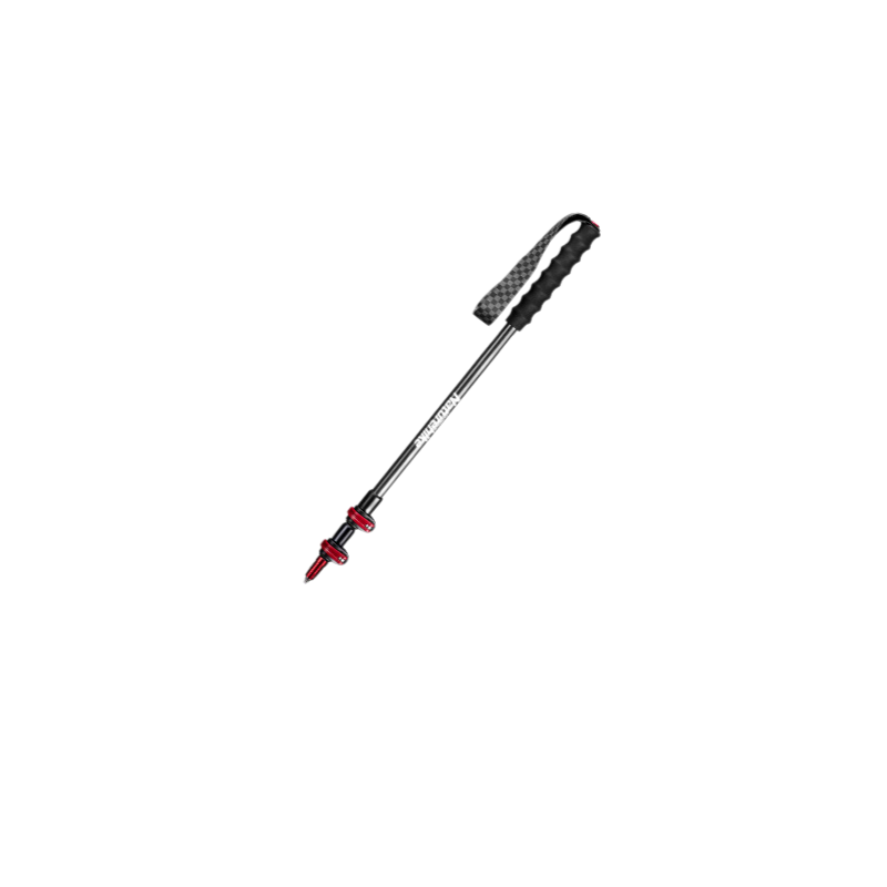 Naturehike carbonová teleskopická treková palička ST10 145g - čierna / červená