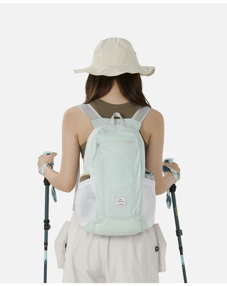 Naturehike ultralight zbaliteľný batoh 18l 120g - mentolový