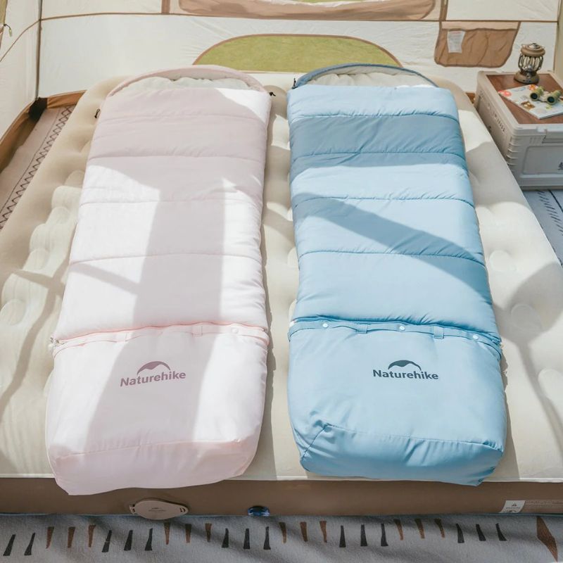 Naturehike detský rastúci spacák C300 1450g - ružový - pravý