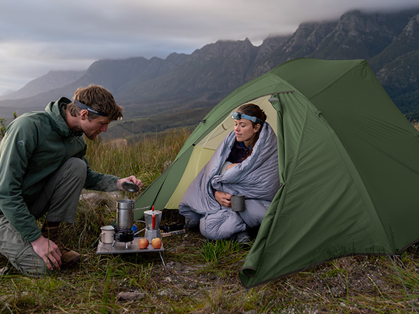 Naturehike ultraľahký stan Cloud Up3 séria Pro 20D 1930g - zelený