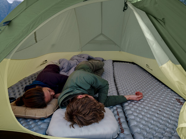 Naturehike ultraľahký stan Cloud Up3 séria Pro 20D 1930g - zelený