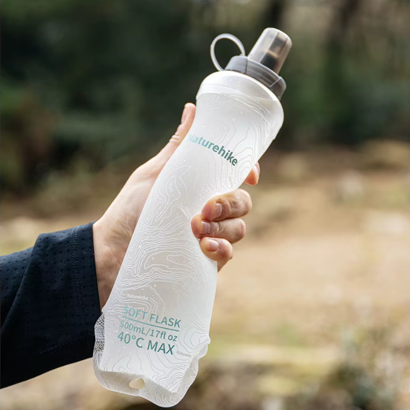 Naturehike TPU Soft Flask fľaša 500 ml - biela