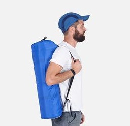 Naturehike samonafukovacia karimatka s integrovanými vankúšmi Base 2400 g - pre 2 osoby - zlatá