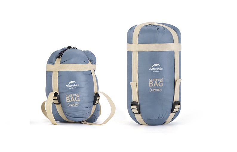 Naturehike mini ultralight LW180 spací vak 680g veľ. M-modrý