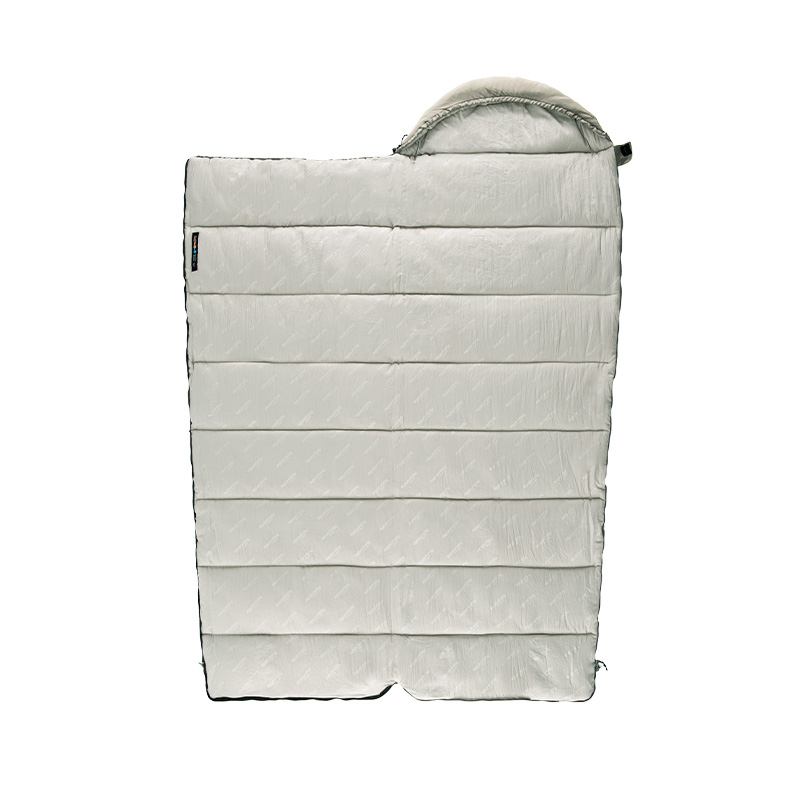 Naturehike prateľný spacák M400 s kapucňou 1860g - šedý
