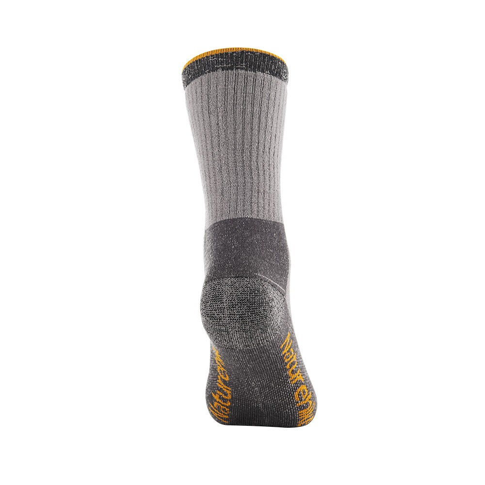 Naturehike športové merino ponožky M veľ. 35-39 - šedooranžová