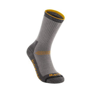 Naturehike športové merino ponožky M veľ. 35-39 - šedooranžová