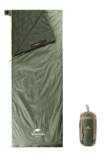 Naturehike mini ultralight LW180 spací vak 760g veľ. XL- zelený