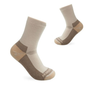 Naturehike zosilnené ponožky z merino vlny veľ. L (40-43) - pieskovo hnedé