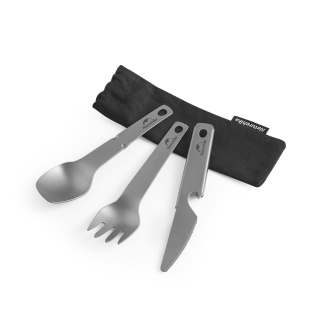 Naturehike titánová skladacia sada príborov - 40g