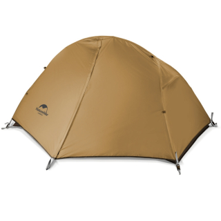 Naturehike ultraľahký cyklistický stan pre 1 os. 20D 1420g - bronzový