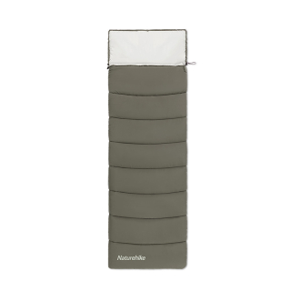 Naturehike prateľný spacák LD250 s kapucňou 1,6 kg - zelený