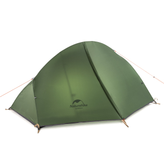Naturehike ultraľahký cyklistický stan pre 1 os. 20D 1420g - zelený