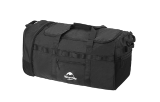 Naturehike skladacia taška s kolieskami - 1660g - čierna