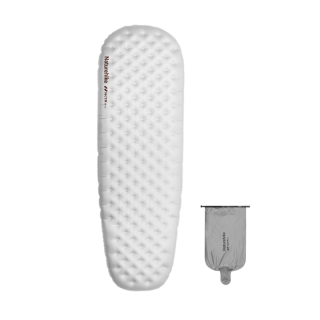 Naturehike ultraľahká nafukovacia karimatka R8.8 múmie 510g - strieborná