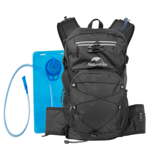 Naturehike Cielo cyklistický batoh 20l + hydrovak - čierny