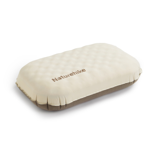 Naturehike kombinovaný cestovný vankúšik Yugu obdĺžnik 168g - béžový