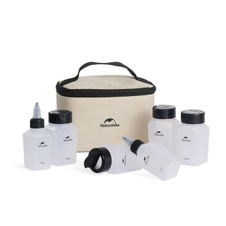 Naturehike set fľaštičiek na korenie 6v1 - 257g