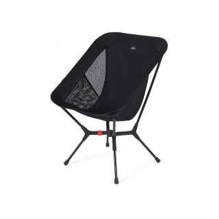 Naturehike rýchlorozkladacia ultraľahká stolička Snap 1300g - čierna