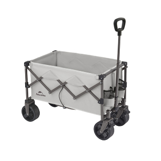Naturehike skladací prepravný vozík (100L) odľahčený - 7,7 kg - šedý