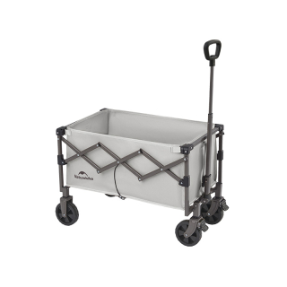 Naturehike skladací prepravný vozík (70L) odľahčený - 5,7 kg - šedý