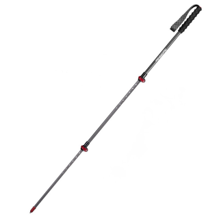 Naturehike carbonová teleskopická treková palička ST10 145g - čierna / červená