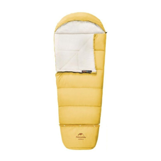 Naturehike detský rastúci spacák C180 1100g - žltý