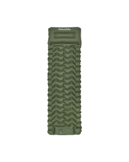 Naturehike nafukovacia karimatka FC01 s nožnou pumpou 680g - zelená