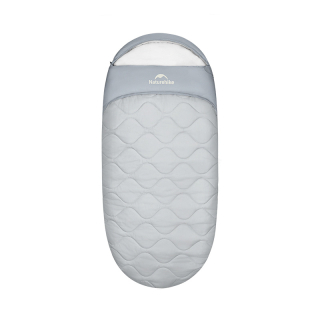 Naturehike oválny spací vak PS500 3,49 kg - šedý - ľavý