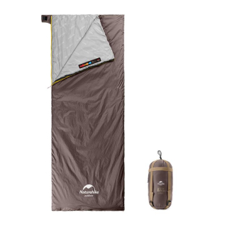 Naturehike mini ultralight LW180 spací vak 680g veľ. M-hnedý