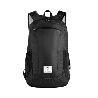 Naturehike ultralight zbaliteľný batoh 18l 120g - čierny
